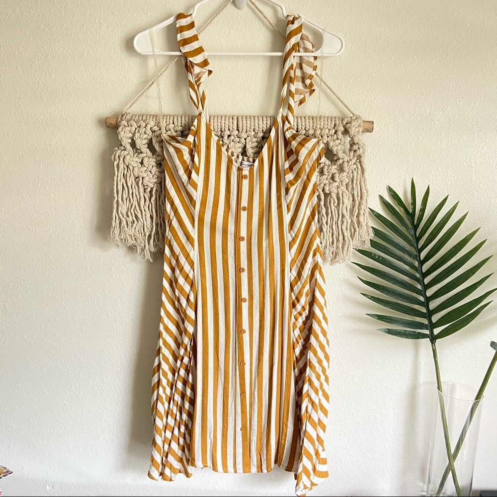 Love, Fire Striped Summer Dress